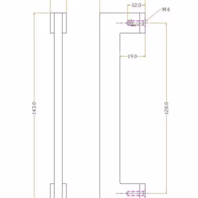 JOLIE EVOKE Cabinet Handle Solid Brass - J-1504 - Image 5