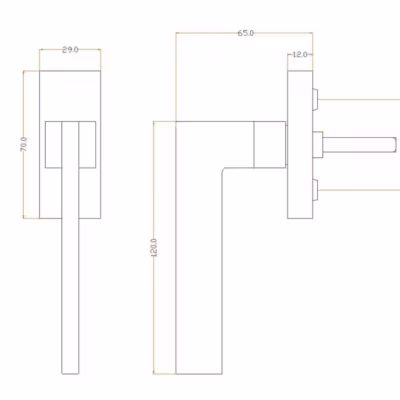 EVOKE Window Handle JOLIE | J-1590 - Image 5