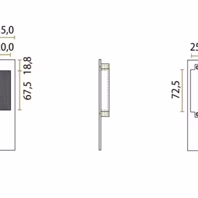 Sliding Window handle Till / Slide J-1005 - Image 5