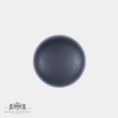 Ebonised Bun with Antique Brass Backplate (A EBU) - Image 3