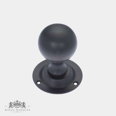 Classic Round Door Knob – Dark Bronze (B BCL)