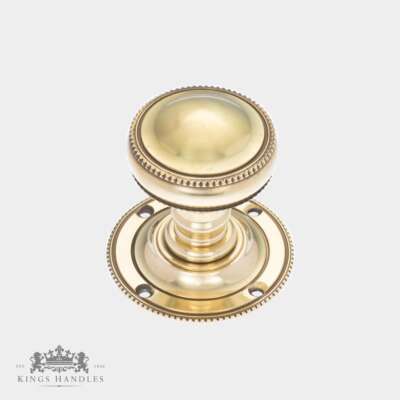 Edinburgh Door Knob – Brass (BED) - Image 1