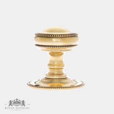 Edinburgh Door Knob – Brass (BED) - Image 2