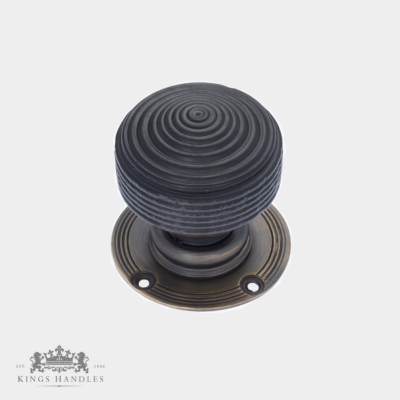 Ebonised Edwardian with Antique Brass Backplate (A EED) - Image 1