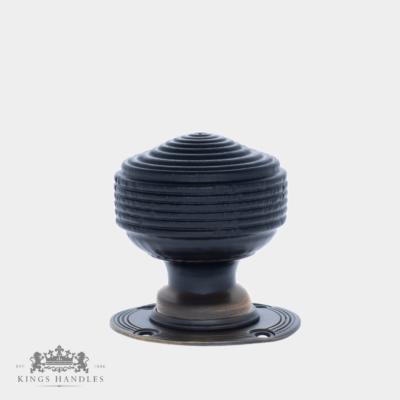 Ebonised Edwardian with Antique Brass Backplate (A EED) - Image 2