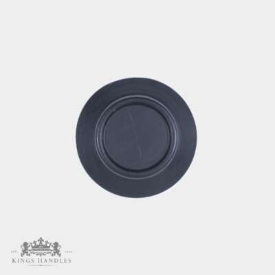 Ebonised Savoy with Antique Brass Backplate (A ESA) - Image 3