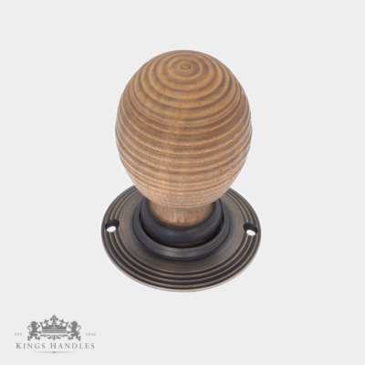 Oak Beehive Mk.4 with Antique Brass Backplate (A OB4) - Image 1