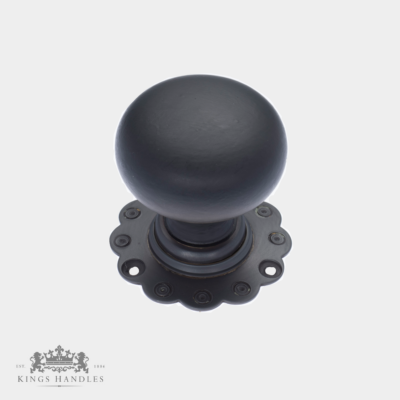 Ebonised Bun with Dark Bronze Backplate (B EBU) - Image 1