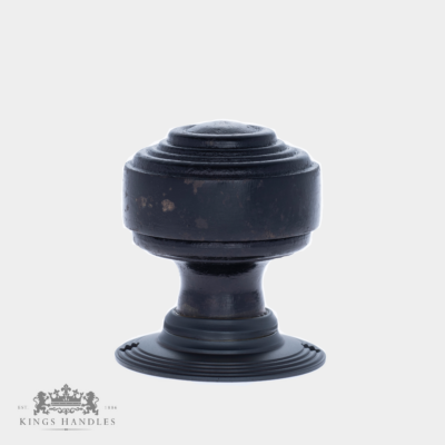 Ebonised St Pauls with Dark Bronze Backplate (B ESP) - Image 2