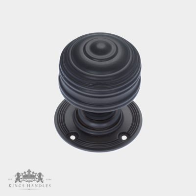Ebonised Victorian Royal with Dark Bronze Backplate (B EVR) - Image 1
