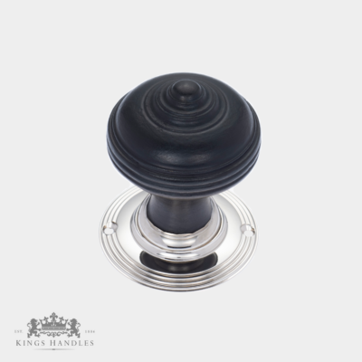 Ebonised Georgian with Nickel Backplate (N EGE)