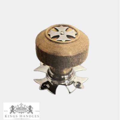 Oak Gothic with Nickel Backplate (N OGO) - Image 1