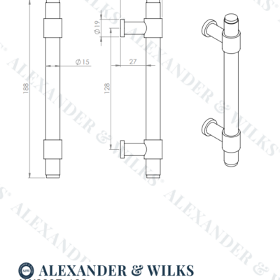 Kingston Plain Pull Handle - Image 16