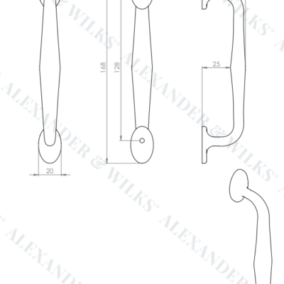 Ashbury Cabinet Pull Handle - AW861 - Image 5
