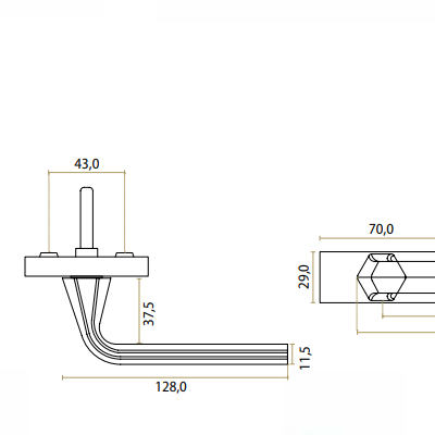 Six Fois - Window Handle - J-2590 - Image 5