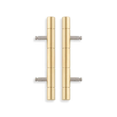 Cabinet Brass Dummy Hinge 2.5" - AW000
