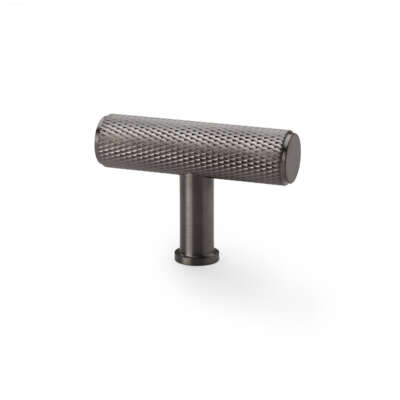 Crispin Knurled T-bar Cupboard Knob - 55mm - AW801 - Image 3