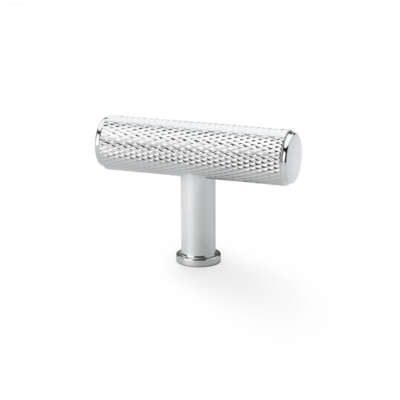 Crispin Knurled T-bar Cupboard Knob - 55mm - AW801 - Image 6