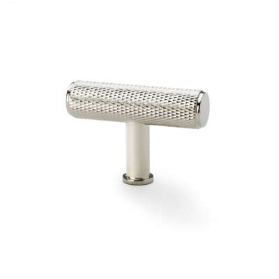 Crispin Knurled T-bar Cupboard Knob - 55mm - AW801 - Image 5