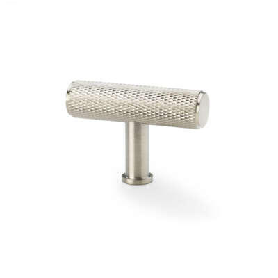 Crispin Knurled T-bar Cupboard Knob - 55mm - AW801 - Image 4