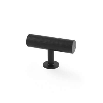 Leila Hammered T-bar Cupboard Knob - 55mm - AW804 - Image 6