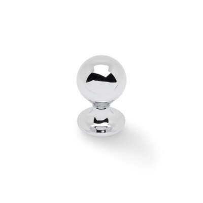 Plain Caesar Cupboard Knob On Round Rose - AW844 - Image 4