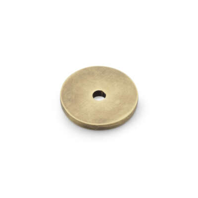 Circular Backplate To Suit Cabinet Hardware - AW895