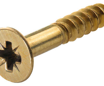 Pozidrive head countersunk woodscrew 12.0 g x 32.0 mm