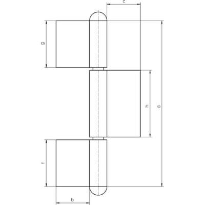 KO 8 180x12x3 - Satin Stainless Steel - Image 3