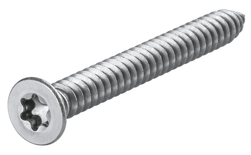 Countersunk metal screw 6,3 x 60,0 T30 - Stainless Steel Untreated