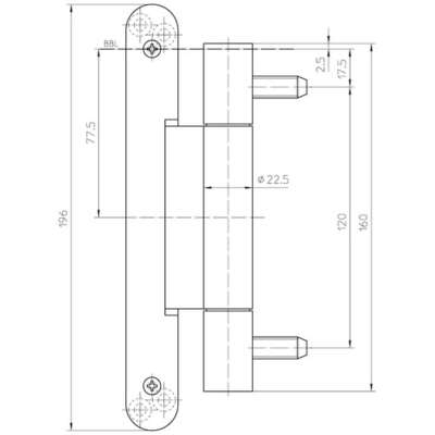 VN 3747/160 Compact - Satin Stainless Steel - Image 3