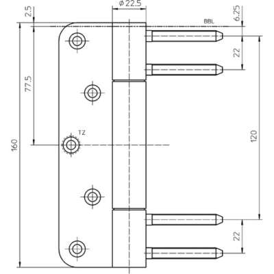 VN 3948/160 - Satin Stainless Steel - Image 3