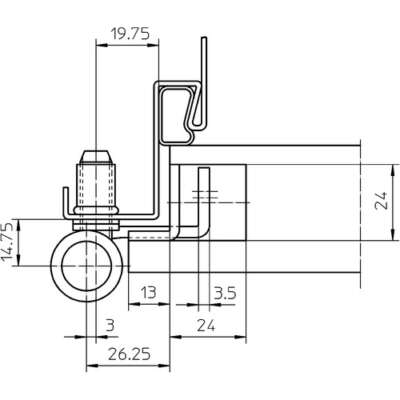 VN 8937/160 U Compact - Satin Stainless Steel - Image 3