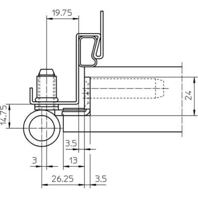 VN 8938/160 U - Satin Stainless Steel - Image 3