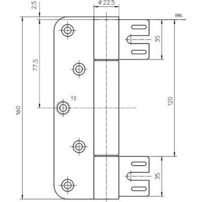 VN 8948/160 - Satin Stainless Steel - Image 3