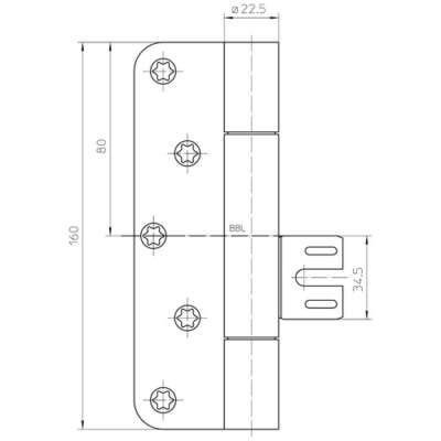 VX 8849/160 - Satin Stainless Steel - Image 2