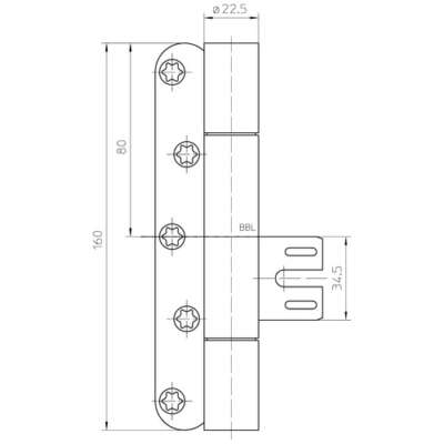VX 8939/160 - Satin Stainless Steel - Image 3