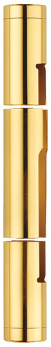 Decorative sleeve no. 3-3 WF - Polished Brass