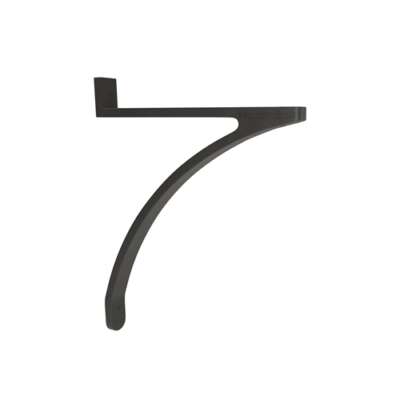 Heritage Brass Curved Shelf Bracket - BR0514 - Image 4