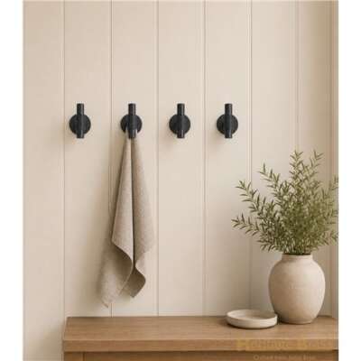 Heritage Brass Knurled Bar Hook - V1042 - Image 3